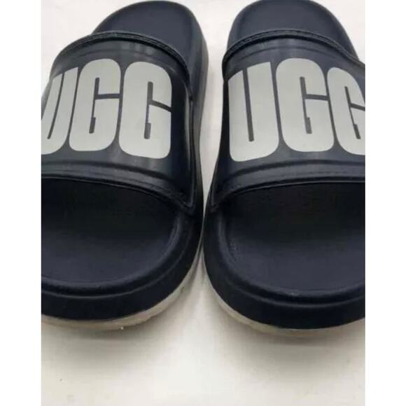 UGG Men's Slide Sandals Size 10 Blue Casual Beach Summer Footwear - Picture 1 of 4